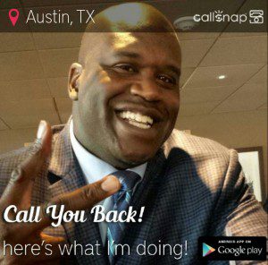 Shaq-Callsnap-Photo